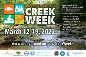 Orange County Creek Week 2022